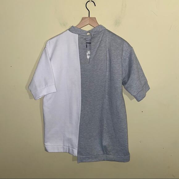 ASOS two tone floral embroidered crewneck 6 - Picture 7 of 8